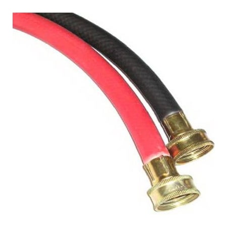 Ultra Dynamic Products Washing Machine Supply Line 3/8-in FGH X 3/4-in D FGT 4 ft. Rubber WA6RB7004